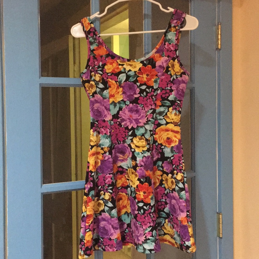 Floral mini dress